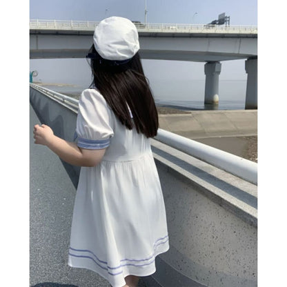 Plus Size Kawaii Cute Sailor Dress MK17730