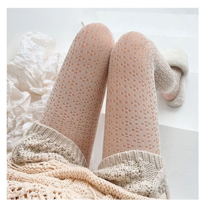 Pointelle Tights