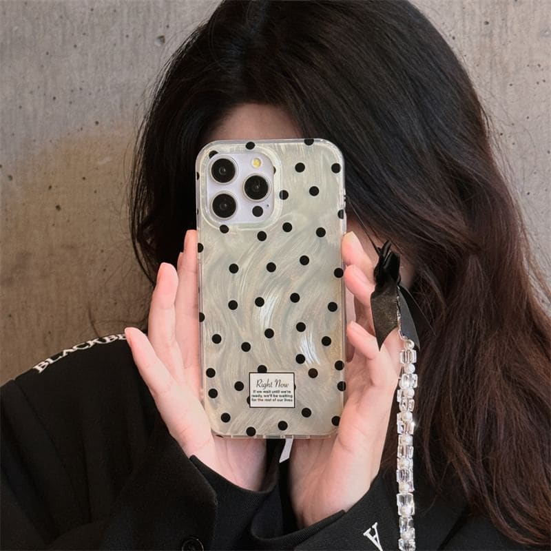 Polka Dot Phone Case - 15 Pro Max / 15 Pro / 15 / 14 Pro