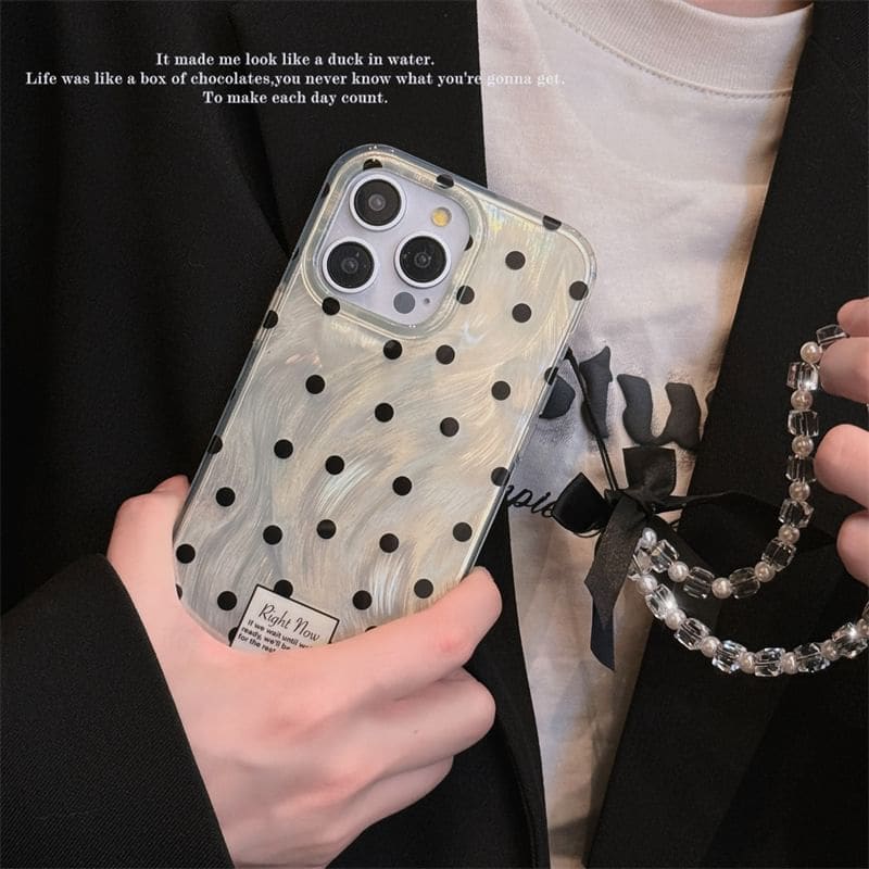 Polka Dot Phone Case - 15 Pro Max / 15 Pro / 15 / 14 Pro