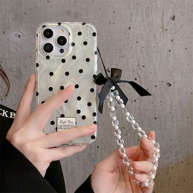 Polka Dot Phone Case - 15 Pro Max / 15 Pro / 15 / 14 Pro