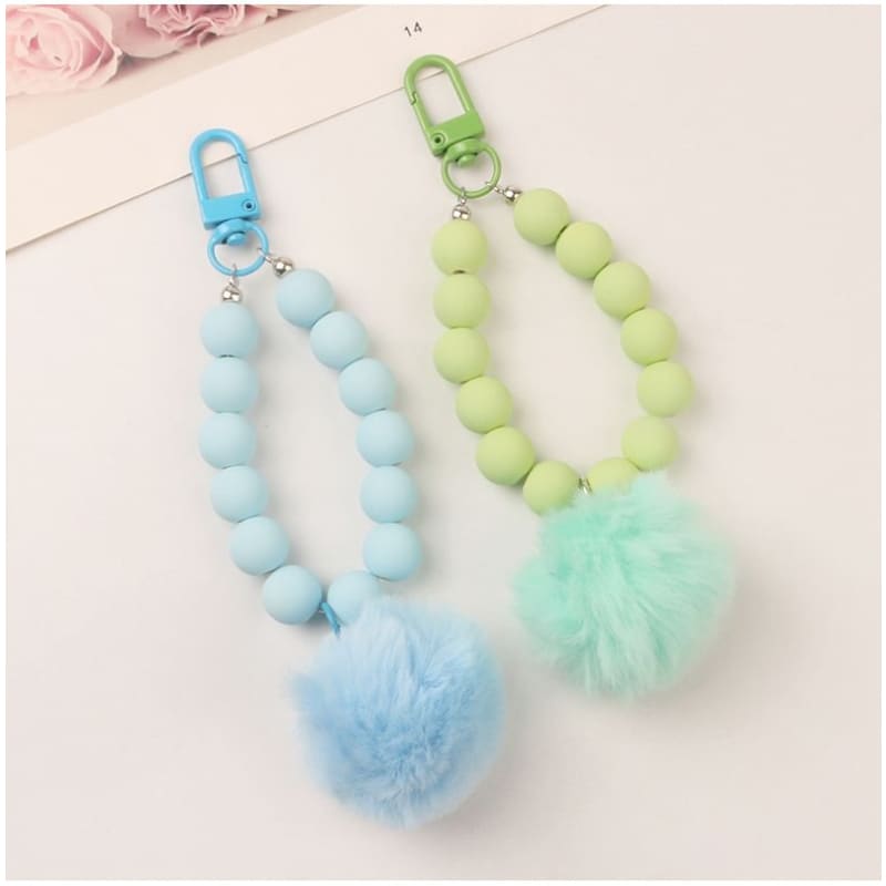 Pom Pom Key Chain