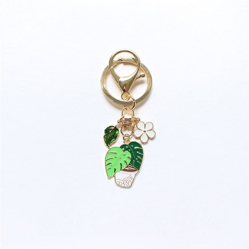 Potted Plants Bag Charm / Key Ring