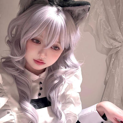 Princess Amu Silver Curly Wig ON1513 - silver