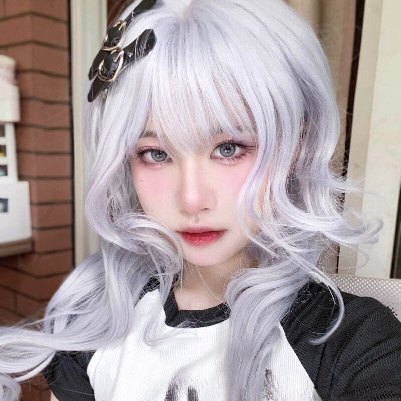 Princess Amu Silver Curly Wig ON1513 - silver