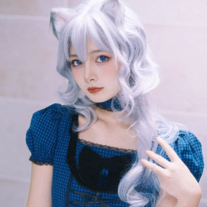 Princess Amu Silver Curly Wig ON1513 - silver