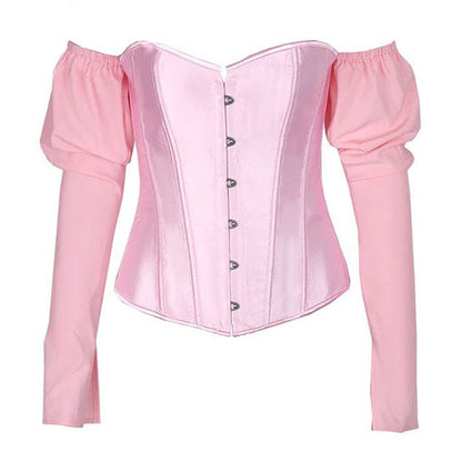 Princess Long Sleeve Corset Top - Tops