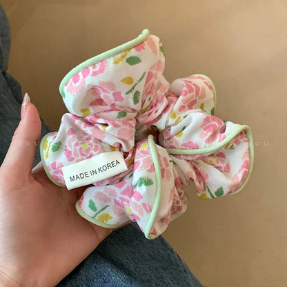 Print Fabric Scrunchie (Various Designs)