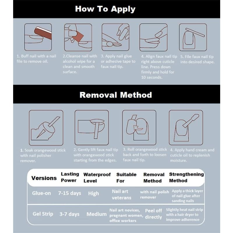 Print Press On Nail