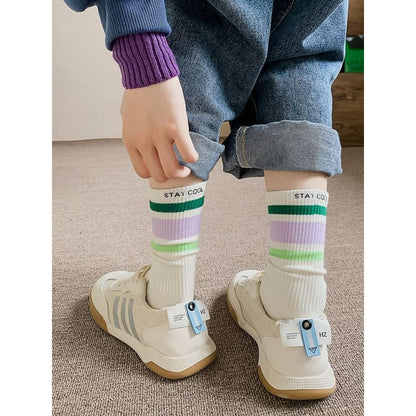 Printed Ribbed Socks / Set