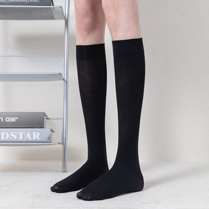 Pure Color JK Stockings - Black / 35cm