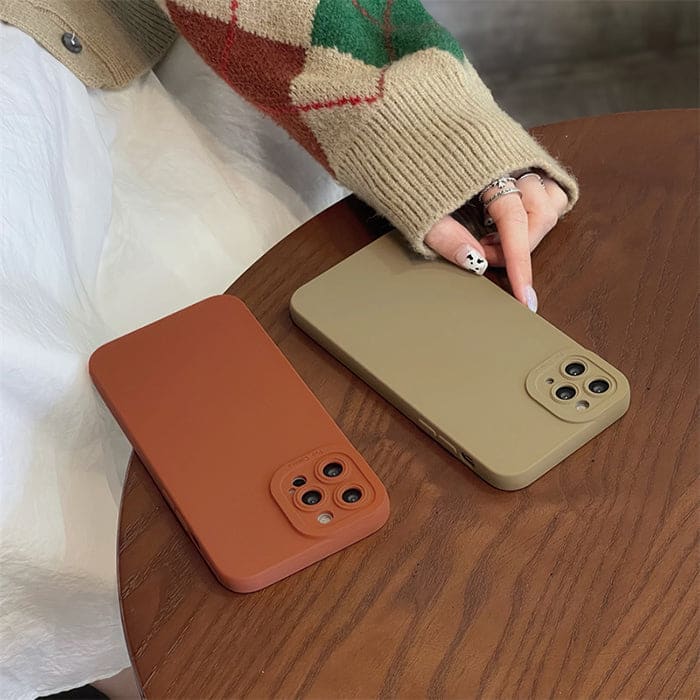 Pure Color Matte iPhone Case - IPhone Case