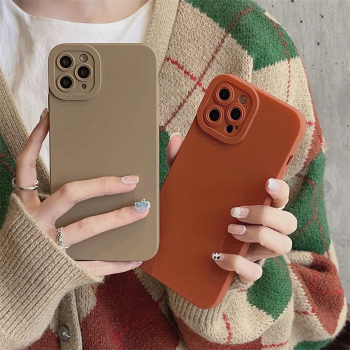 Pure Color Matte iPhone Case - IPhone Case