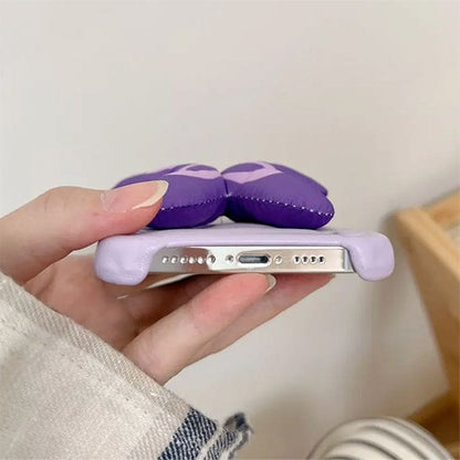 Purple Butterfly Puffer IPhone Case - IPhone Case