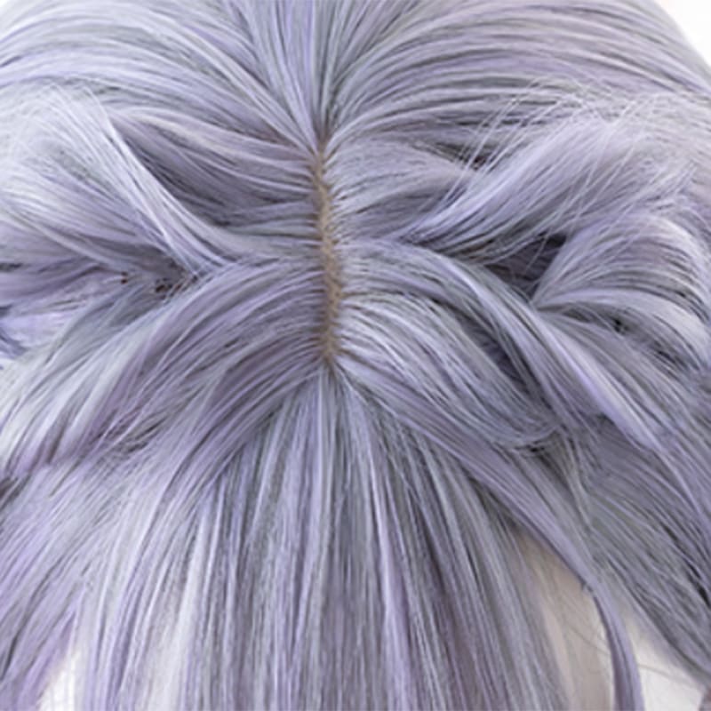 Purple Daily Long Curly Wig - Purple / One Size