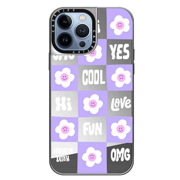 Purple Floral iPhone Case - iPhone 11 / Purple - IPhone Case