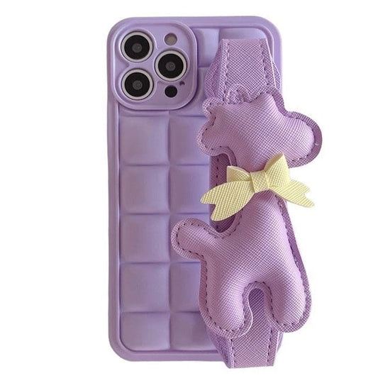 Purple Giraffe Phone Case - iPhone X / Purple - IPhone Case