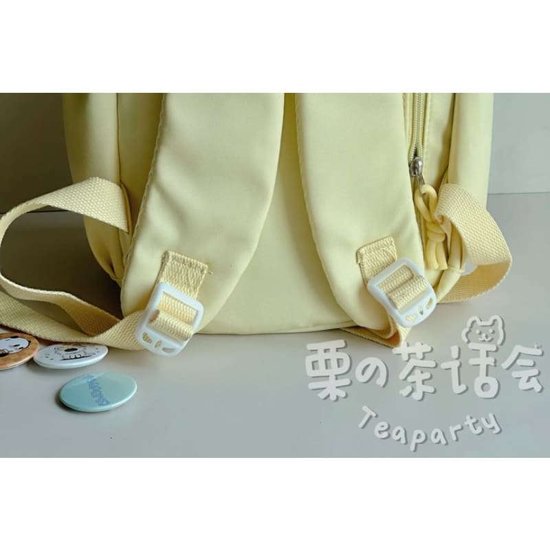 PVC Panel Applique Laptop Backpack / Bag Charm / Set