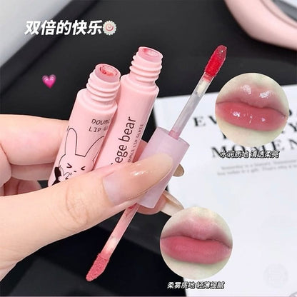 Rabbit Edition Dual-Ended Watery Lip Gloss - (1-3)