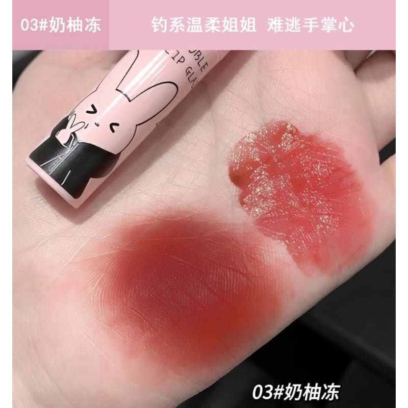 Rabbit Edition Dual-Ended Watery Lip Gloss - (1-3)