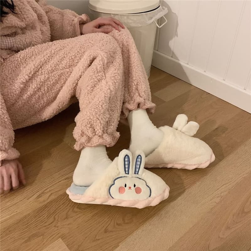 Rabbit Home Slippers