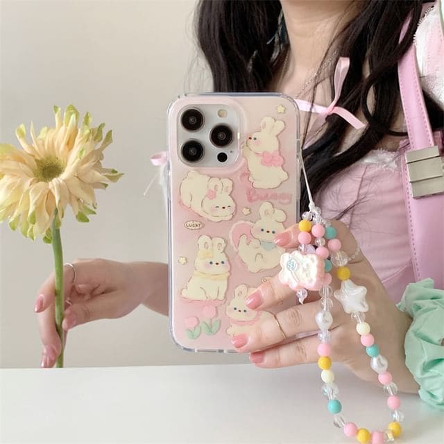 Rabbit Phone Case - iPhone 15 Pro Max / 15 Pro / 15 / 14