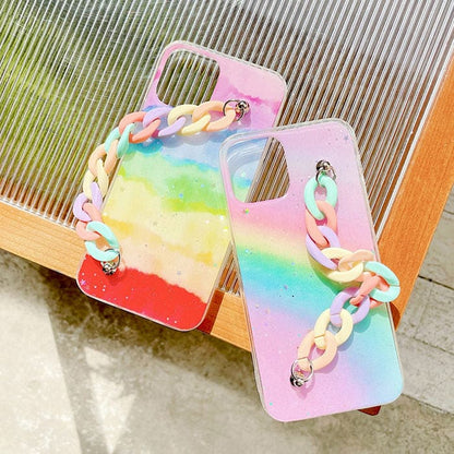 Rainbow Chain iPhone Case - IPhone Case