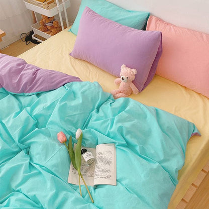 Rainbow Color Bedding Set