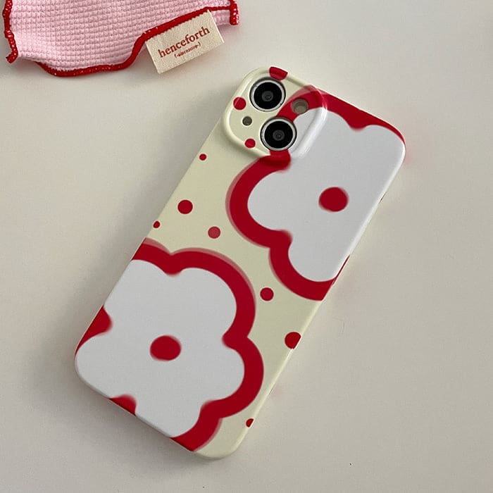 Red Flowers iPhone Case - IPhone Case