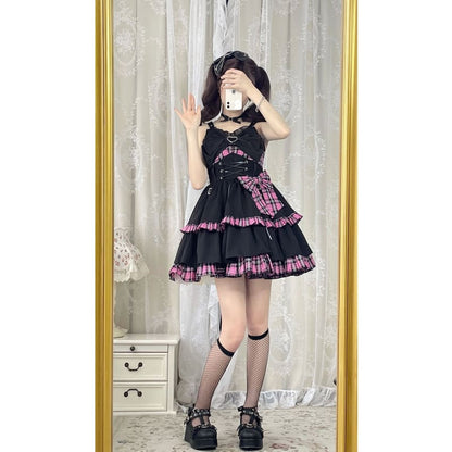 [Reservation] Hot Jane Punk Lolita Dress SP17560 - Harajuku Kawaii Fashion Anime Clothes Fashion Store - SpreePicky