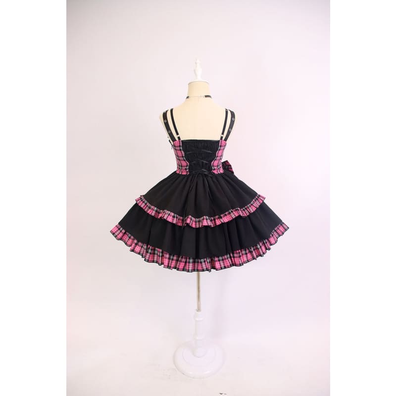 [Reservation] Hot Jane Punk Lolita Dress SP17560 - Harajuku Kawaii Fashion Anime Clothes Fashion Store - SpreePicky