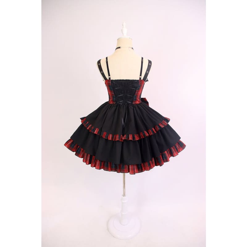 [Reservation] Hot Jane Punk Lolita Dress SP17560 - Harajuku Kawaii Fashion Anime Clothes Fashion Store - SpreePicky