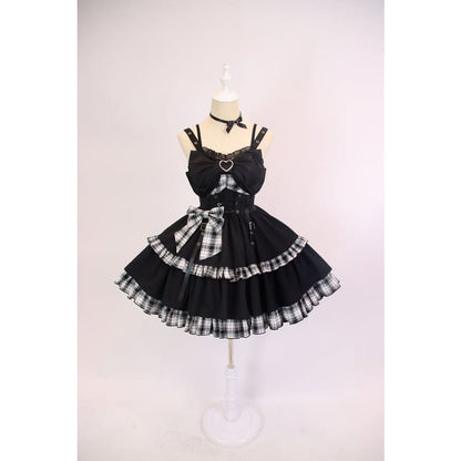 [Reservation] Hot Jane Punk Lolita Dress SP17560 - Harajuku Kawaii Fashion Anime Clothes Fashion Store - SpreePicky