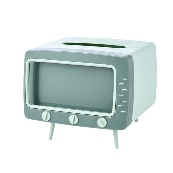 Retro TV Phone Holder - Standart / Green