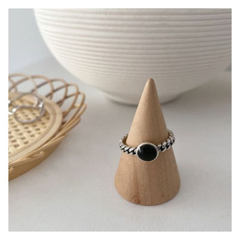 Rhinestone Alloy Open Ring / Layered Alloy Open Ring