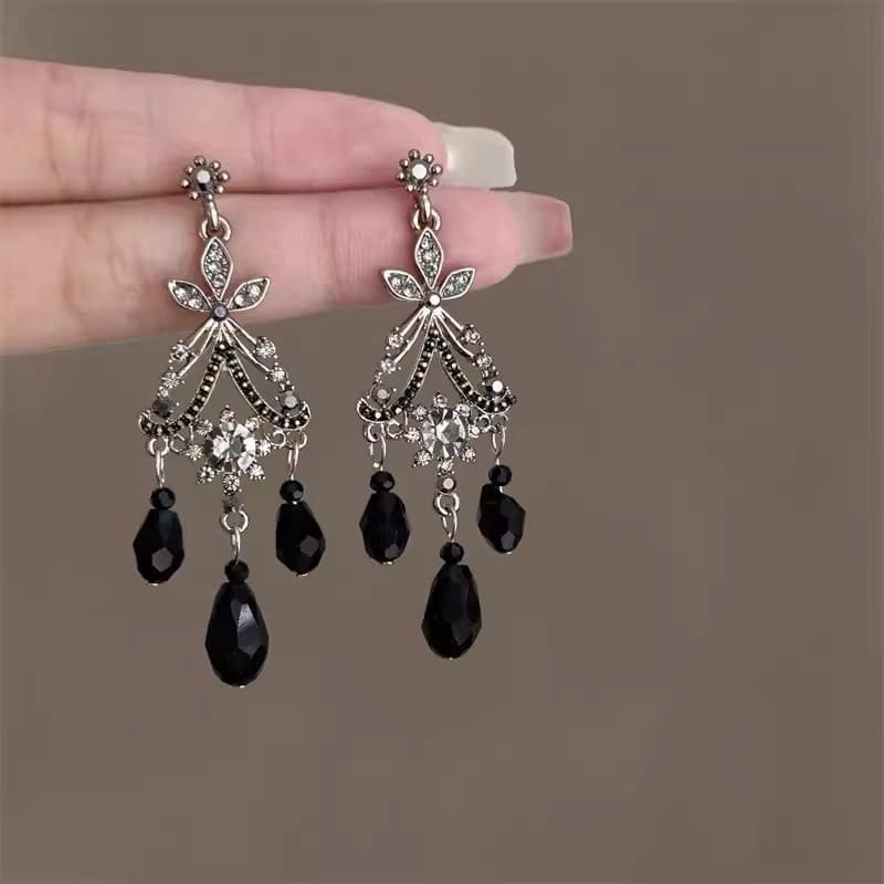 Rhinestone Drop Earring / Necklace