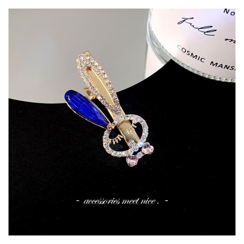 Rhinestone / Faux Pearl Alloy Hair Clip (various designs)