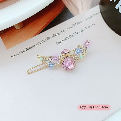 Rhinestone / Faux Pearl Alloy Hair Clip (various designs)