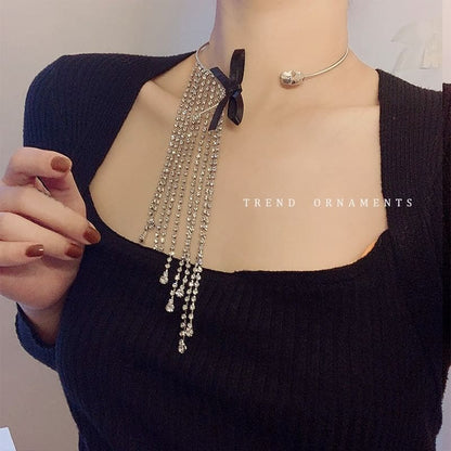 Rhinestone Necklace / Leg Chain