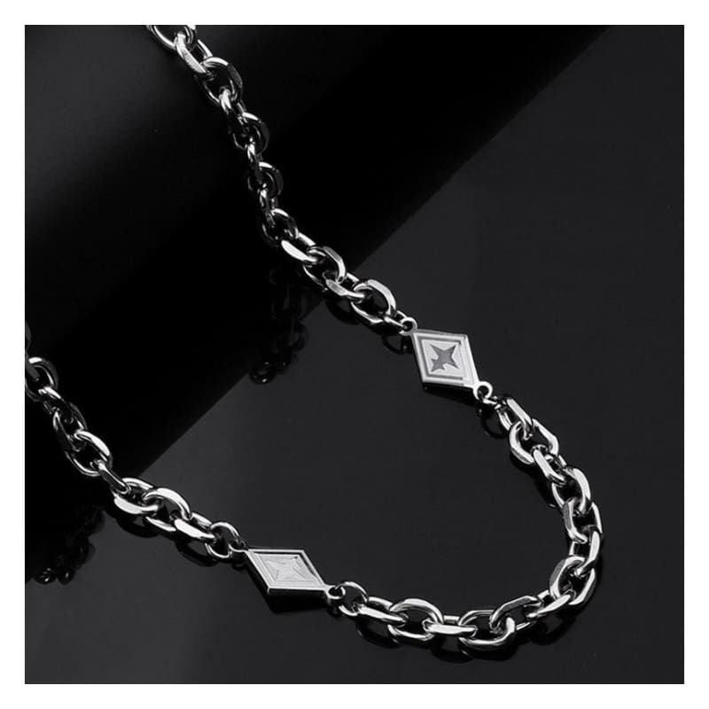 Rhombus Alloy Choker