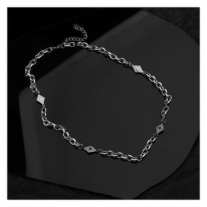 Rhombus Alloy Choker