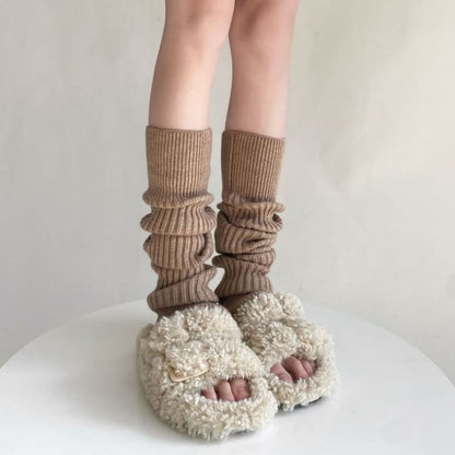 Ribbed Leg Warmers