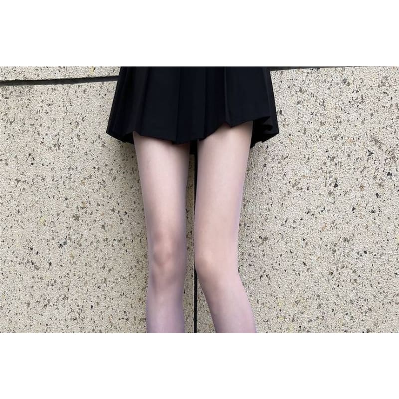 Ribbon Faux Pearl Stockings