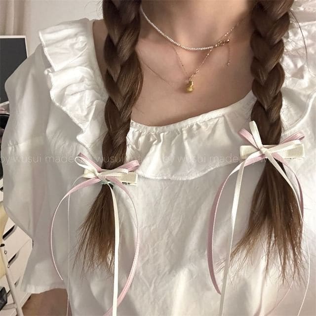 Ribbon Hair Clip