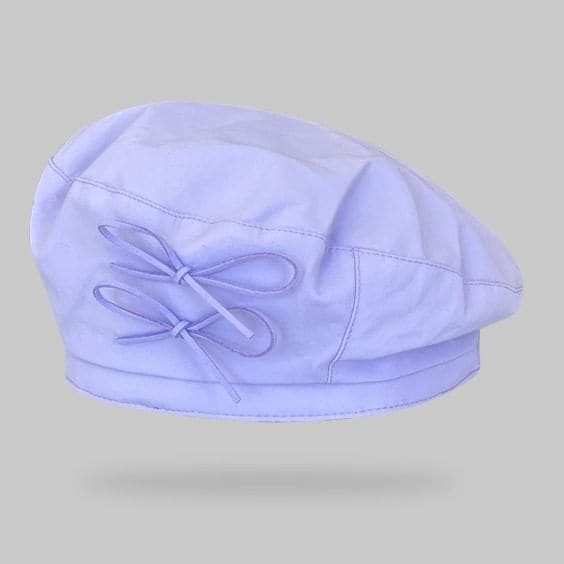 Ribbon Plain Beret