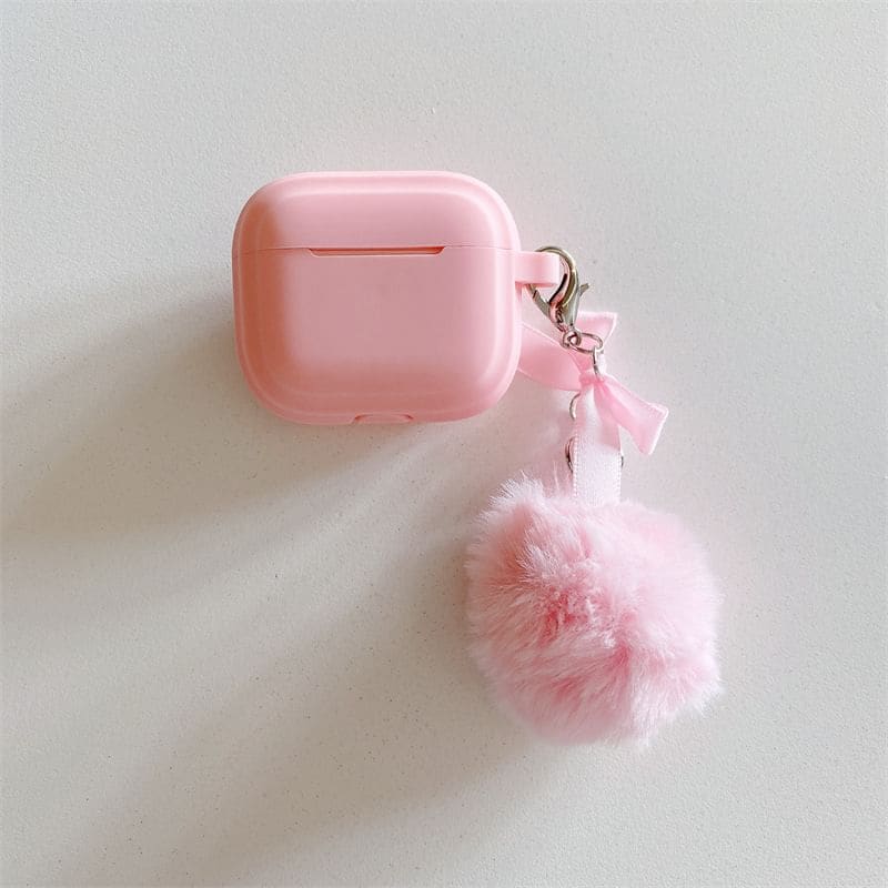 Ribbon Pom Pom AirPods / Pro Earphone Case Skin