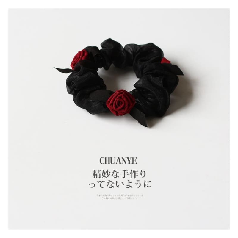 Rose Scrunchie