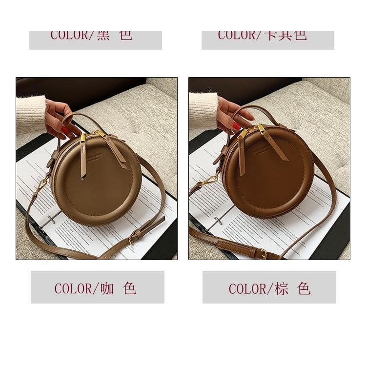 Round Crossbody Bag