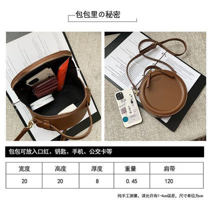 Round Crossbody Bag