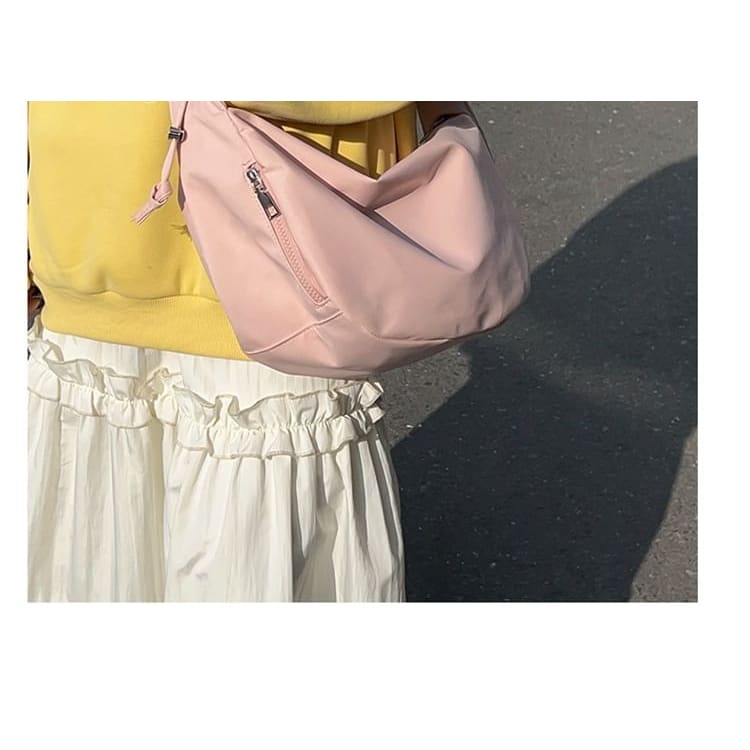 Ruched Crossbody Bag